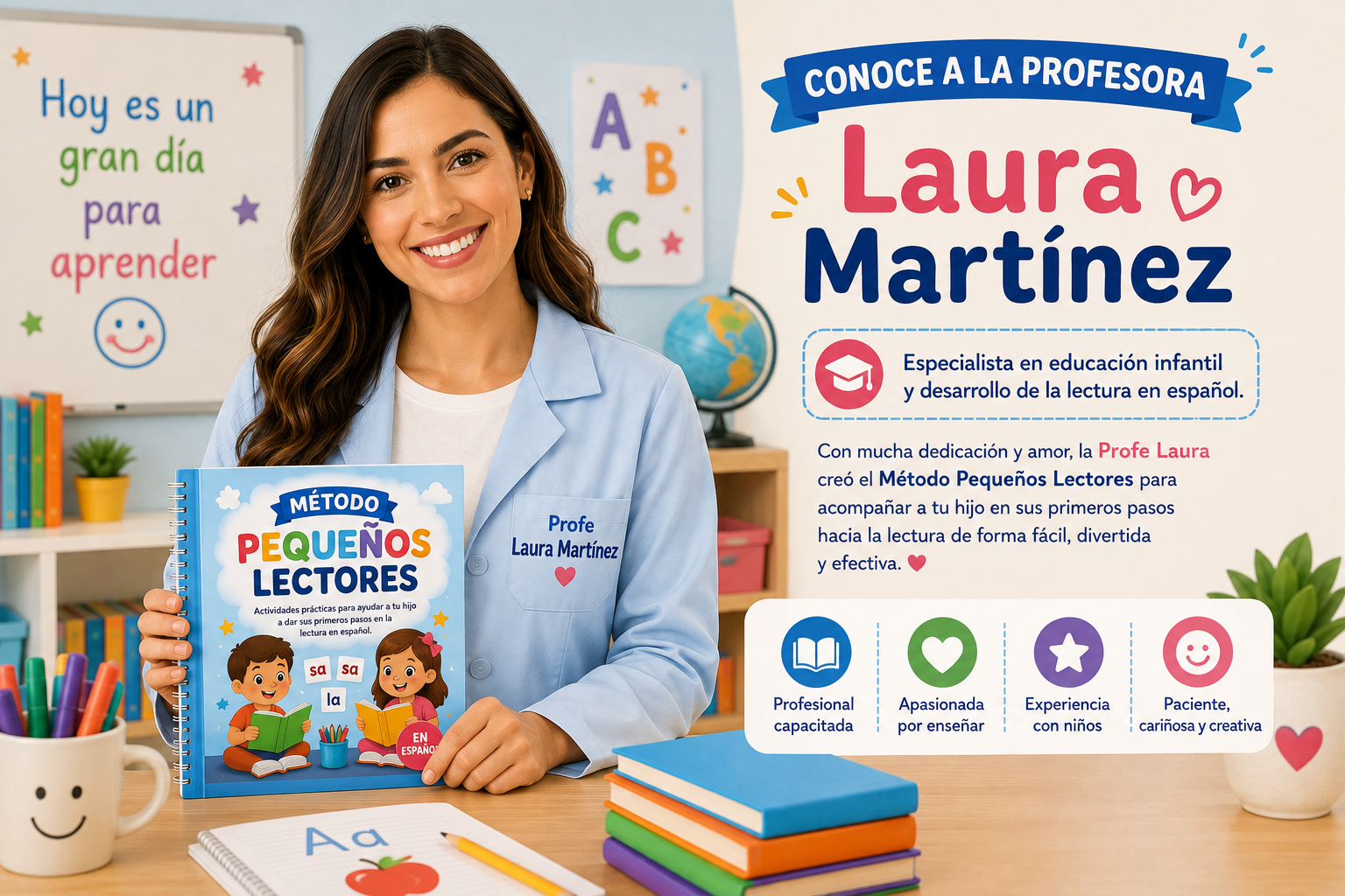 Conoce a la profesora Laura Martínez